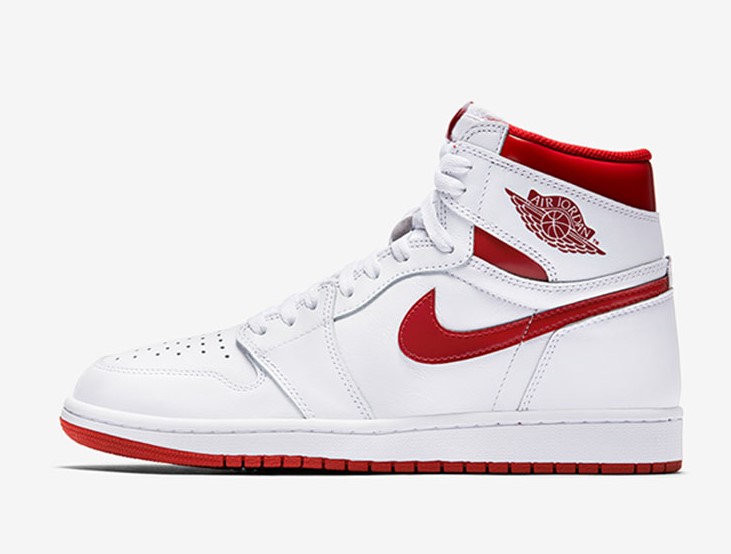 Air Jordan 1 High Metalik Kırmızı